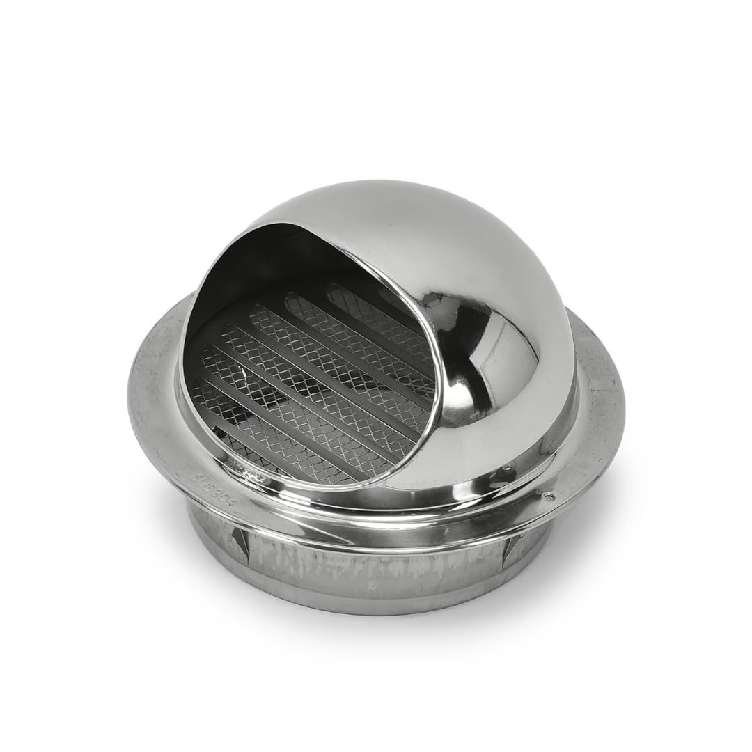 BLUMA(BSS-100)304 GRADE STAINLESS STEEL OUTLET VENT(100MM/4INCH) | BLUMAINDIA