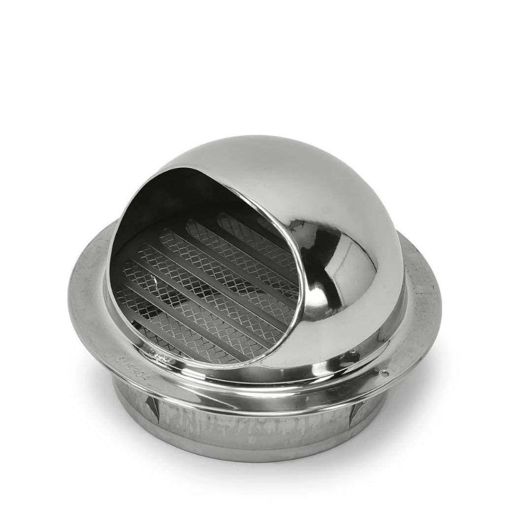 BLUMA(BSS-150)304 GRADE STAINLESS STEEL OUTLET VENT(150MM/6INCH) | BLUMAINDIA