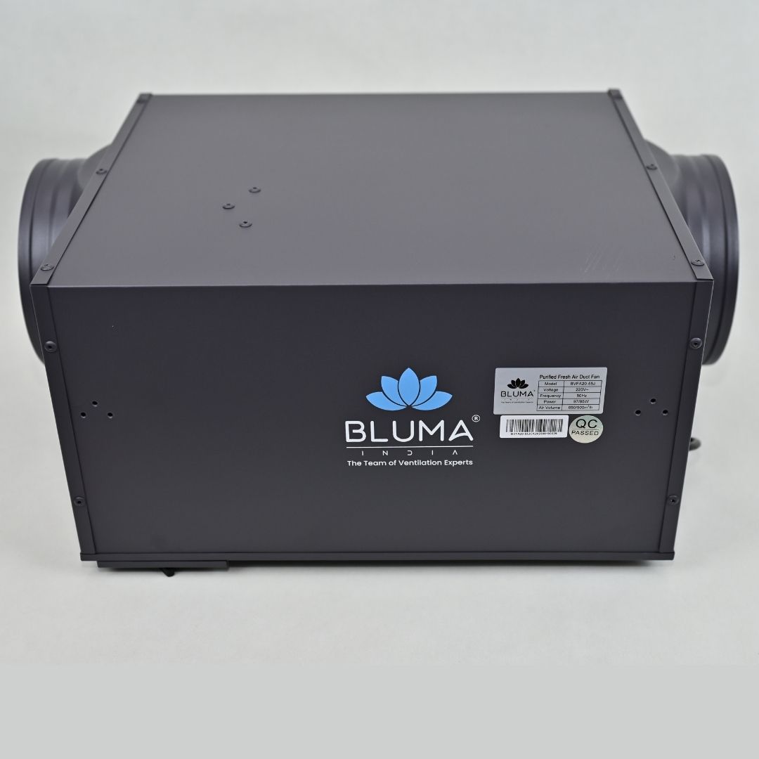 BLUMA (BVFA20-55J) PURIFIED FRESH AIR DUCT FAN | BLUMAINDIA